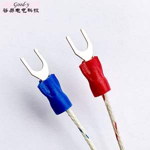 Thermocouple de type K avec vis M6, capteur de température à résistance 400°C, fil de thermocouple blindé 800°C, sortie PT100 - Product Image 3