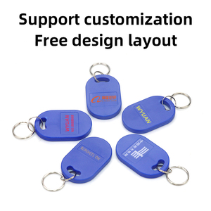 Wyuan UHF RFID Keychain <span class=keywords><strong>tag</strong></span> 860-960MHz Key fobs Vòng Epoxy thẻ rewritable ISO18000-6C dài khoảng cách Nhãn cho kiểm soát truy cập - Product Image 4