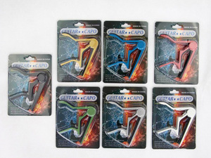 Accordatura Clip Folk chitarra <span class=keywords><strong>classica</strong></span> in metallo Ukulele accessori per strumenti musicali 7 colori disponibili CAPO - Product Image 6