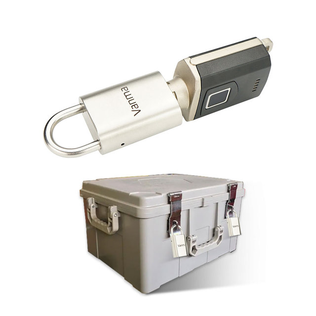 Multi-factor Authentication High Environmental Adaptability Bank Kiosk Security Passive Electronic Lock Cloud Stainless Steel
