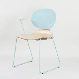 ANSI/BIFMA סטנדרטי מודרני עץ פלסטיק סלון כיסא