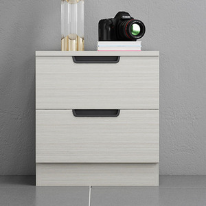 Table de chevet moderne moderne en chêne blanc noir Mesitas De Noche Mesas De Noche Table De Chevet - Product Image 3