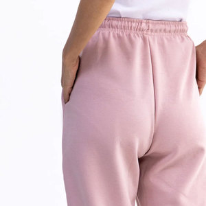OEM Service Winter Women's Regular Fit Fleece <b>Trousers</b>-Premium Quality Quick Dry Breathable <b>Elastic</b> <b>Waist</b> for Casual Outdoor Use - Product Image 6