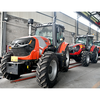 Tracteur agricole 80HP 4x4, tracteur à roues, tracteur compact, mini-tracteur pour travaux agricoles