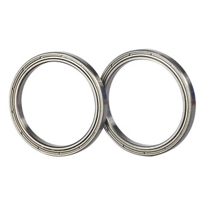 Roulement miniature à paroi mince SeYoo 20x30x4mm 6705 6706ZZ avec joint en caoutchouc, roulement en acier pour servomoteur d'avion modèle - Product Image 2