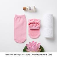 Chaussettes en gel hydratantes personnalisées avec logo, vente en gros, pour soulager les talons gercés, chaussettes de spa réutilisables, adoucissent la peau sèche, chaussettes antidérapantes en silicone