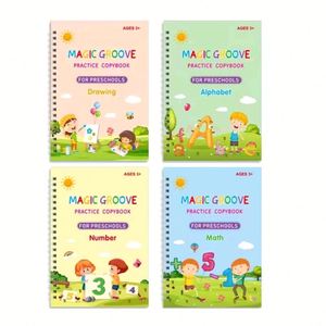 Wholesale Kids English Grooved Handwriting Copybook - Customized Practice <b>Book</b> with High-Quality Paper - Product Image 2