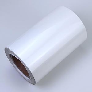 Waterproof PET Label Transparent Vinyl Roll 1070mm*1000m*80mic Wholesale Inkjet Printing Label Roll Materials - Product Image 2