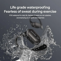 Casque Sportif Sans Fil MINISO MS101 AI, Réduction de Bruit ENC, Étanche IPX5, Commande Tactile, Écran LED, Casque de Traduction
