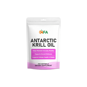 Service de Marque Blanche Huile de Krill de l'Antarctique 240 Gélules Souples Complément Alimentaire Soutient l'Immunité la Santé Cellulaire et la Vitalité - Product Image 1