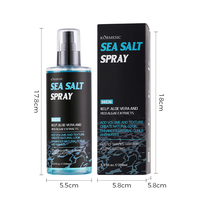KORMESIC-Spray capillaire texturisant pour homme, sel de mer, sel de mer, huile de coiffure, contrôle naturel, 290ml