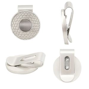 Clips Magnéticos Personalizados de Metal para Gorras y Sombreros con Diseño de Pelota de Golf - Product Image 2