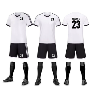 Camiseta de Fútbol de Malla Transpirable con Diseño Personalizado, Logotipo Impreso por Sublimación, Camiseta de Fútbol de Manga Corta para Hombre, Conjunto de Ropa Deportiva de Fútbol - Product Image 5