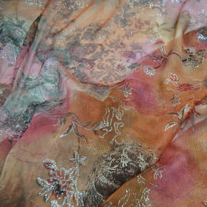 Metalik Lurex Jacquard kain untuk Saris bantal gaun tidur gaun pernikahan polos dicelup untuk anak perempuan dan kain Hiking - Product Image 2