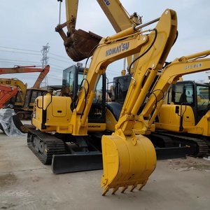 Mini-excavatrice Komatsu d'occasion de 5,6 tonnes d'origine japonaise, excavatrice d'occasion Komatsu PC 56 en bon état - Product Image 6