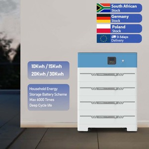 ระบบจัดเก็บพลังงานภายในบ้านแบบออลอินวัน 5KWh 10KWh 15KWh 20KWh แบตเตอรี่ลิเธียมไอรอนฟอสเฟต เกรดเซลล์ IP65 แบบต่อพ่วงได้ - Product Image 1