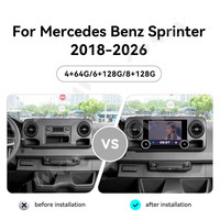 ZWNAV 11,5 pouces, prise en charge de CarPlay et Android Auto, caméra de recul pour Benz Sprinter 2018-2026, navigation GPS, autoradio Android