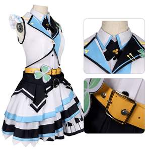 Disfraz de <span class=keywords><strong>cosplay</strong></span> de Haruka Kirigaya y Airi Momoi de World Plan cos PJSK MORE MORE JUMP, ropa para mujer en stock - Product Image 2