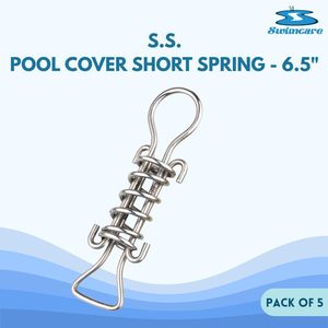 Couverture de piscine Swimcare Spring 5.25 en acier inoxydable avec anneau en D pour utilisation hivernale - Product Image 2