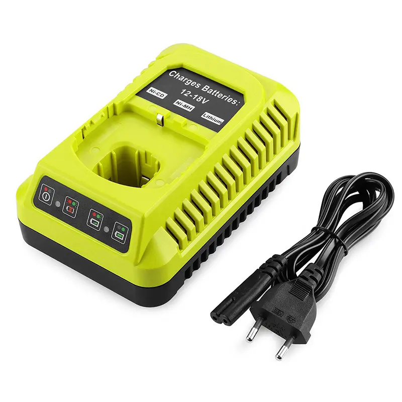 3A Battery Charger Ni-CD Ni-Mh Li-ion 12V to 18V 3A Quick Battery Charger for Ryobi Battery P108 One Plus charger