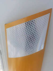 Advertencia de tráfico Reflectante PVC Flexible Amarillo Delineador Poste/Marcadores de pavimento Postes Carretera Bolardo - Product Image 5