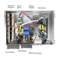 Repuesto de Placa Controladora de Inducción de 20~30KW para Cocina Industrial, Piezas de Repuesto para Equipos de Cocina de Restaurantes