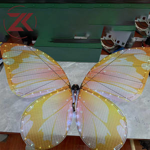 Drone papillon télécommandé ZKAI pour spectacle de scène de mariage, drone papillon volant avec lumières LED - Product Image 5