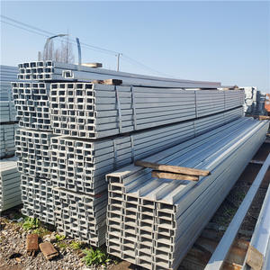 JIS DIN ASTM AISI GB En BS C Canal Faisceau C Section Acier Poutres en acier au carbone haute résistance - Product Image 1