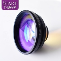 Lentille de balayage F-theta Startnow 532nm à lumière verte 110x110mm F160 pour système Galvo de machine de marquage laser à fibre optique YAG à filetage M85