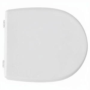 Asiento de Inodoro en Forma de V, Plástico Blanco, 50.5 cm de Largo, 37.5 cm de Ancho, para Baño - Product Image 3