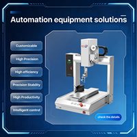 Machine de serrage automatique à vis à quatre axes et double plateforme, haute efficacité, en promotion