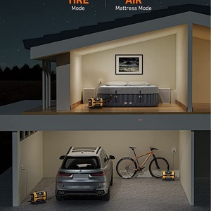 Compresor de Aire Portátil para Inflar Neumáticos, Bomba de Aire Eléctrica Multifunción con Pantalla Digital de 12 V CC para Bicicleta y Automóvil - Product Image 4