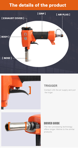 <span class=keywords><strong>Pistola</strong></span> <span class=keywords><strong>sparachiodi</strong></span> per tappezzeria <span class=keywords><strong>pneumatica</strong></span> di qualità industriale - Product Image 4