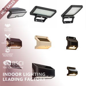 Modern siyah hareket sensörü duvar aplik küçük dış akülü işık açık taşınabilir kablosuz otel güneş duvar lambası - Product Image 1