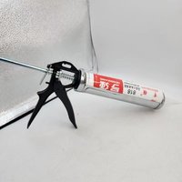Pistolet à mastic manuel rotatif à 360 degrés en acier inoxydable Hengjiangxincailiao fabriqué au Henan, adhésif composé pour jointement, économiseur de travail