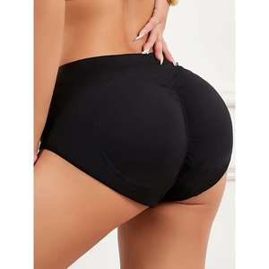 <b>Butt</b> Lifting Abdominal Pants Firm Corset Shaper Breathable Honeycomb Base Removable Sponge <b>Pad</b> Hip Lifting Waist Logo - Product Image 5