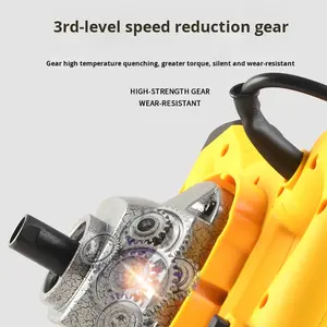 خلاط صناعي كهربائي عالي القدرة لطلاء الدهانات والمعجون والمساحيق، آلة رش محمولة تعمل ببطارية ليثيوم بدون فرش 4.1 كجم معتمدة من الأيزو - Product Image 4