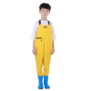 Cuissardes en PVC pour <span class=keywords><strong>enfants</strong></span>, plage, zones marécageuses, jeu, imperméables et légères, cuissardes écologiques pour <span class=keywords><strong>enfants</strong></span> avec bottes - Product Image 6