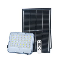 Projecteurs solaires LED KCD 8000 lumens pour jardin et stade, type mince, 50w 100w 150w 200w 300w, avec télécommande