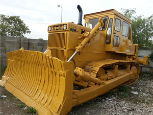 รถดันดินตีนตะขาบ Komatsu D155A-1 มือสองจากญี่ปุ่นแท้ เครื่องยนต์ SAA6D140E รถดันดินขนาดใหญ่ 38.7 ตัน สำหรับงานก่อสร้างปรับระดับพื้นดิน - Product Image 2