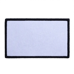 Patch Vuote a Basso Prezzo, Vendita Diretta all'Ingrosso, Badge Vuoto con Gancio <span class=keywords><strong>e</strong></span> Anello per Sublimazione <span class=keywords><strong>e</strong></span> Stampa a Trasferimento Termico - Product Image 1