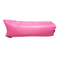 Matelas Gonflable Portable Tendance pour Festival de Musique, Lit Paresseux Simple, Canapé d'Extérieur en Oxford pour Camping