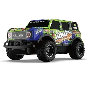 New Arrivals 1/24 27Mhz Hobby All Terrain 2.4G 4WD Brushed RC Monster Truck RC Cars Toys 10KM/H Vehicle With LED Light