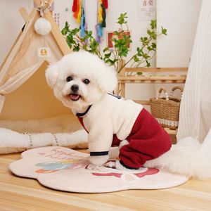 จั๊มสูทสำหรับสัตว์เลี้ยงเสื้อผ้า<span class=keywords><strong>สี่</strong></span><span class=keywords><strong>ขา</strong></span>สำหรับสุนัขเสื้อผ้าหนาอบอุ่นและสบายสำหรับฤดูหนาว - Product Image 6