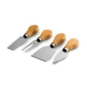 Tinh tế tre ban pho mát thiết lập sinh thái thân thiện dễ dàng để nấm mốc cho nhà bếp cắt với bao gồm dao đặt hộp đóng gói - Product Image 3