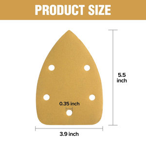 40 pz/set 50set/ctn tappetino per levigatura del Mouse 5 <span class=keywords><strong>H</strong></span> con gancio e anello dettagli levigatrici inclusi tamponi per levigatura da 40-1000 semole per levigatrice per Mouse - Product Image 2