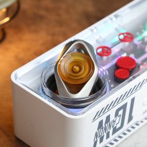 Fidget Spinner in Acciaio Inossidabile Storm, per Uso Quotidiano (EDC), Giocattolo da Scrivania Antistress per <span class=keywords><strong>Adulti</strong></span> con <span class=keywords><strong>ADHD</strong></span>, Prodotto in Cina - Product Image 2