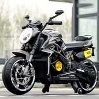 Moto électrique pour enfants 2026 à prix abordable, jouet pour bébé, moto rechargeable simulée avec musique