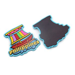 Aimants de réfrigérateur personnalisés en gros, souvenirs, 88 mm, autocollants magnétiques en caoutchouc PVC souple personnalisés - Product Image 1