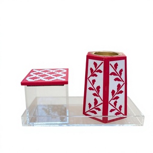 Celestial <b>Oud</b> Handmade <b>Bakhoor</b> Burner with MOP & Acrylic Jar Luxurious Arabic Decorative Set for Religious Use Eco-Friendly - Product Image 1